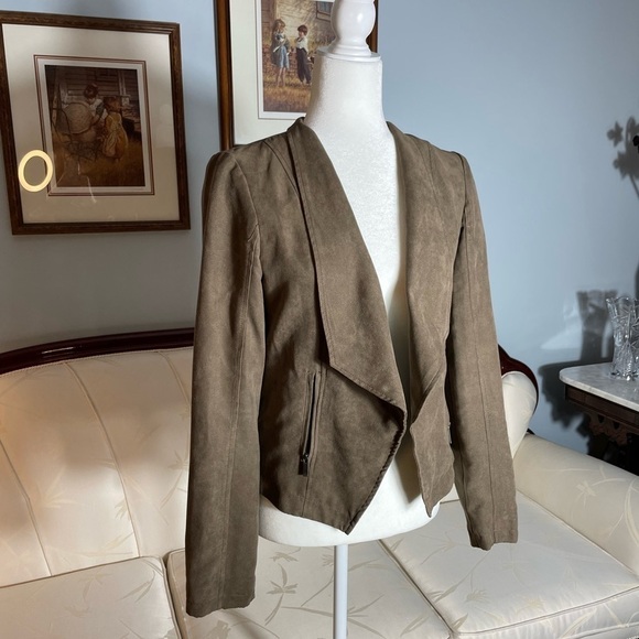 Dynamite Faux Suede Light Jacket - Picture 9 of 12